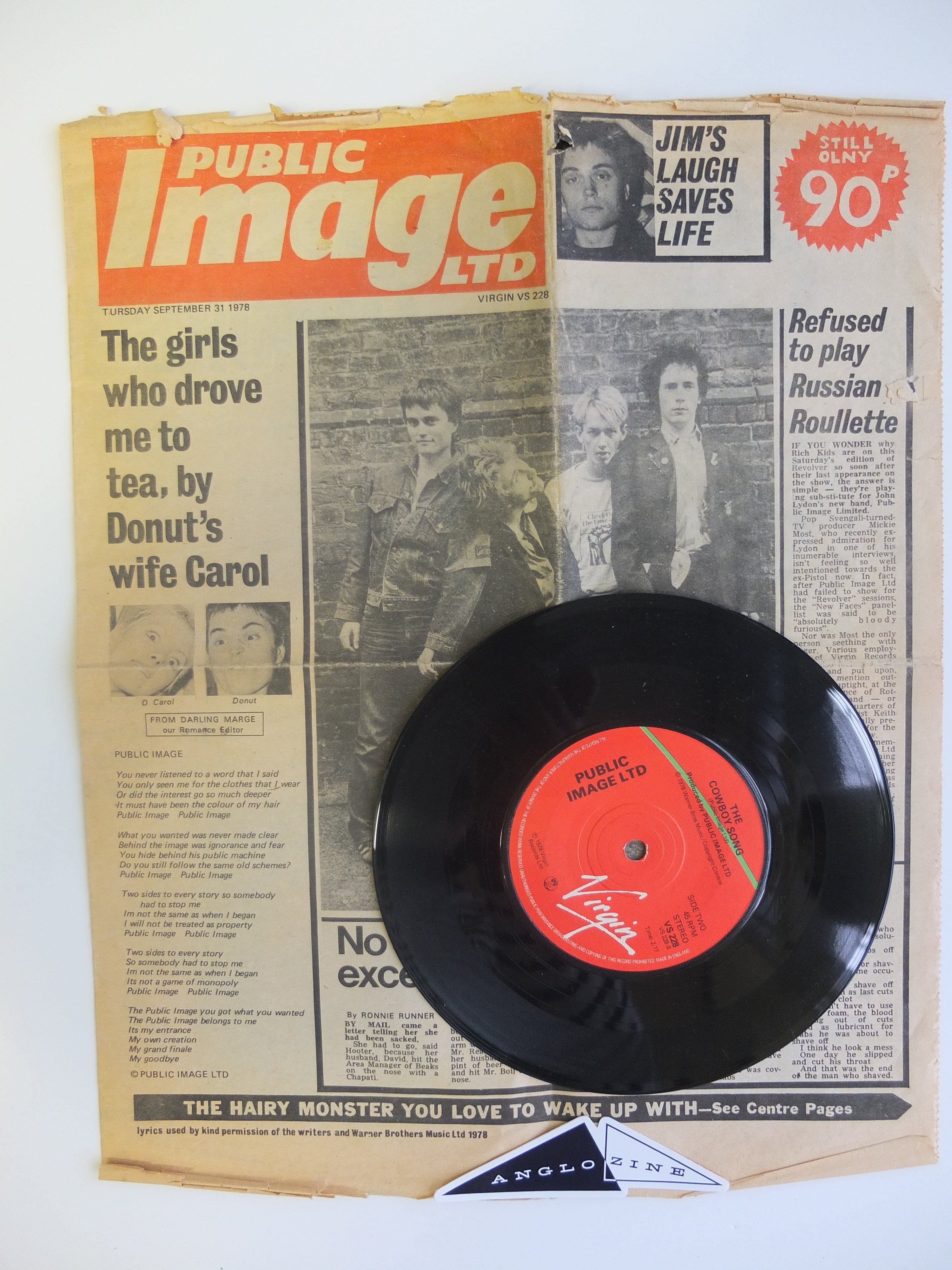 Public Image Ltd – Anglozine
