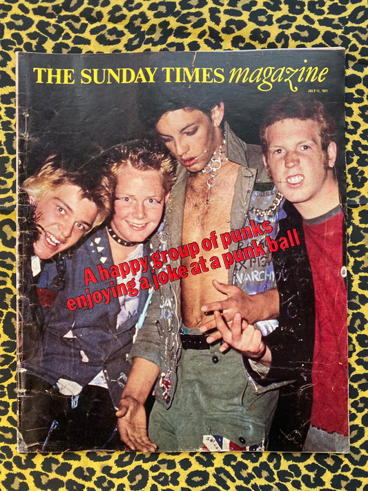 Punk Ball The Sunday Times July 1977