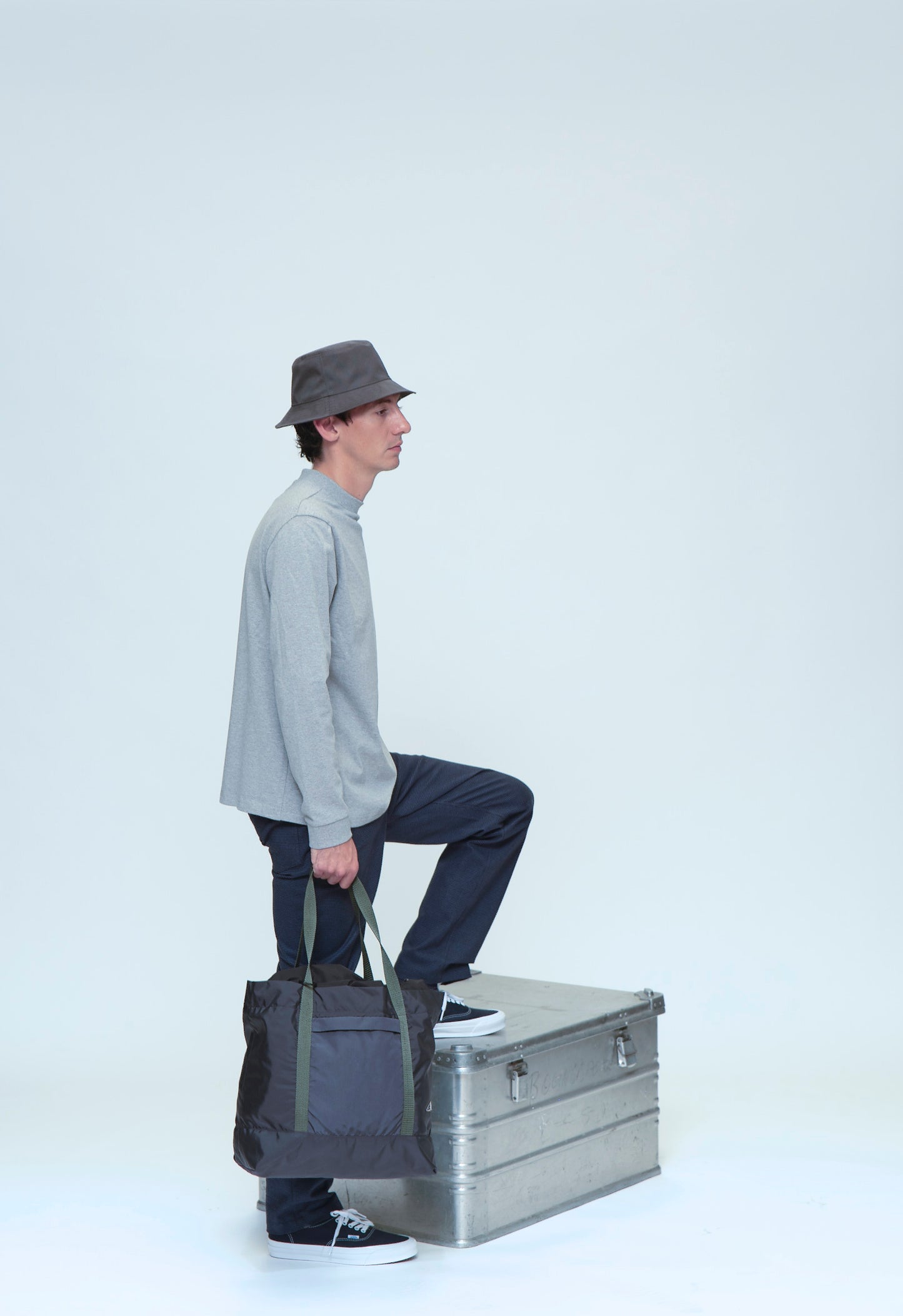 BOB Bucket Hat (Double Grey)