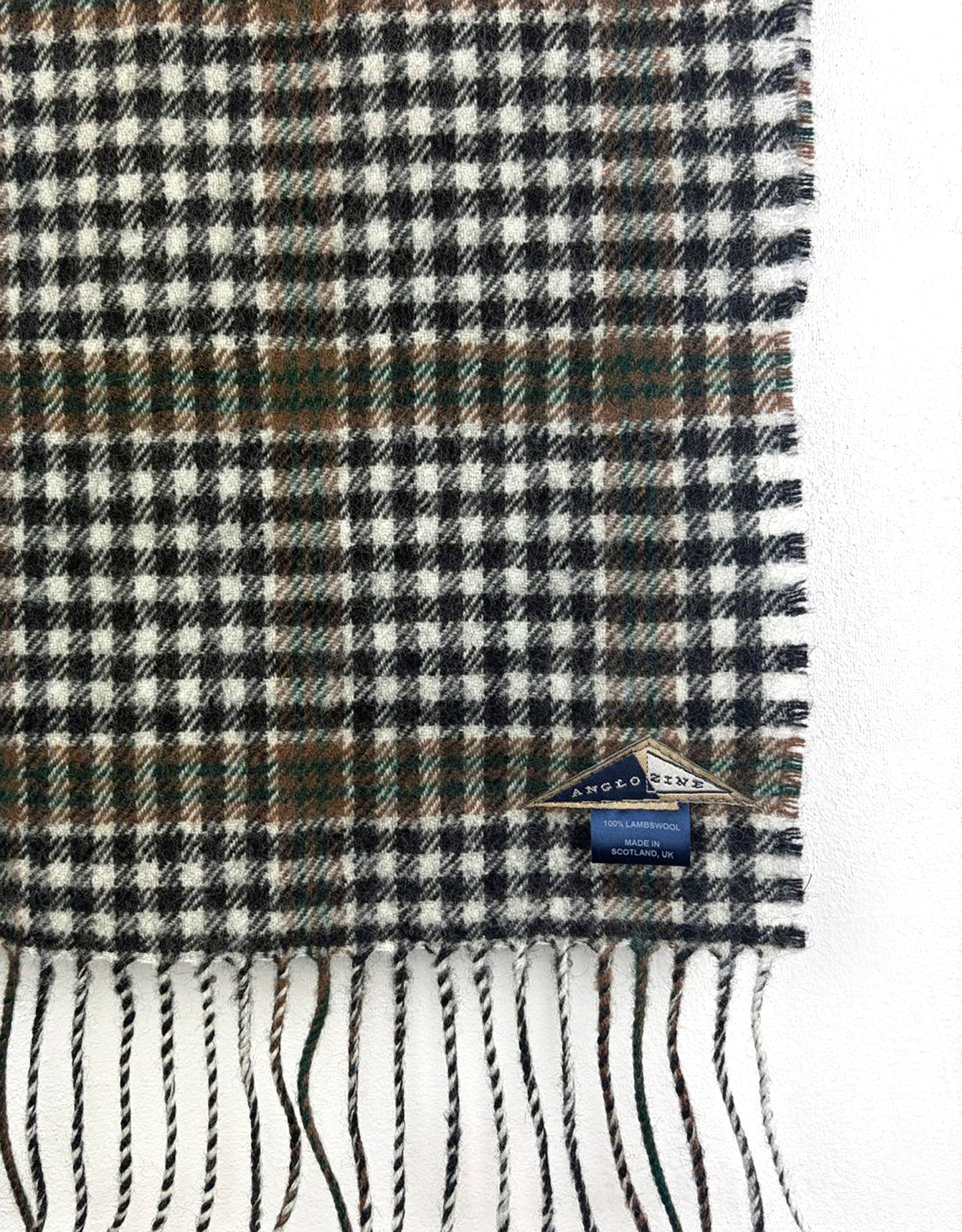 TARTAN SCARF - Toffee & Ivy Green