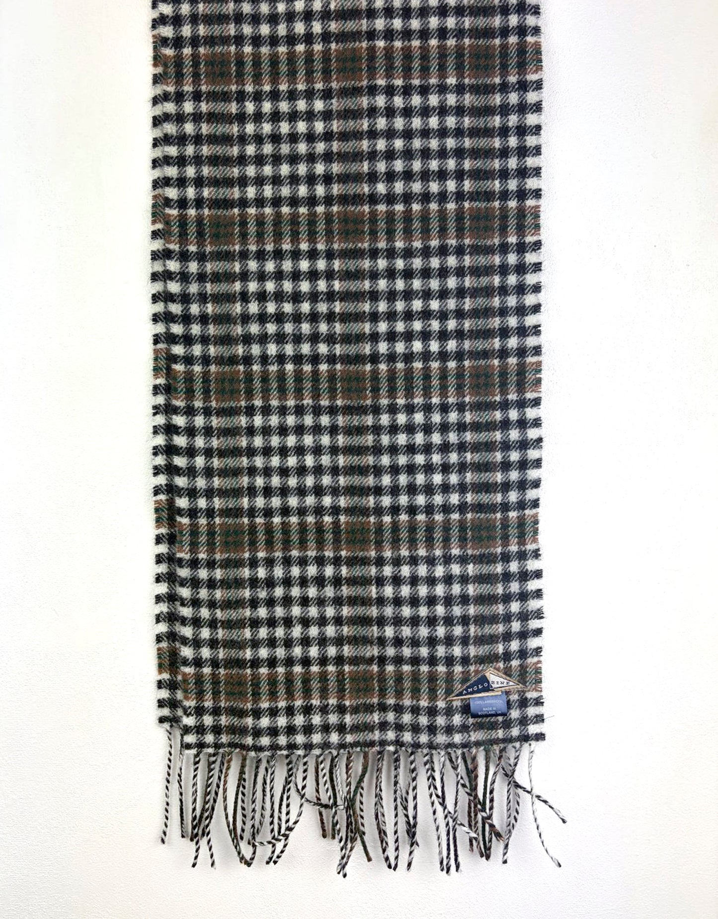 TARTAN SCARF - Toffee & Ivy Green