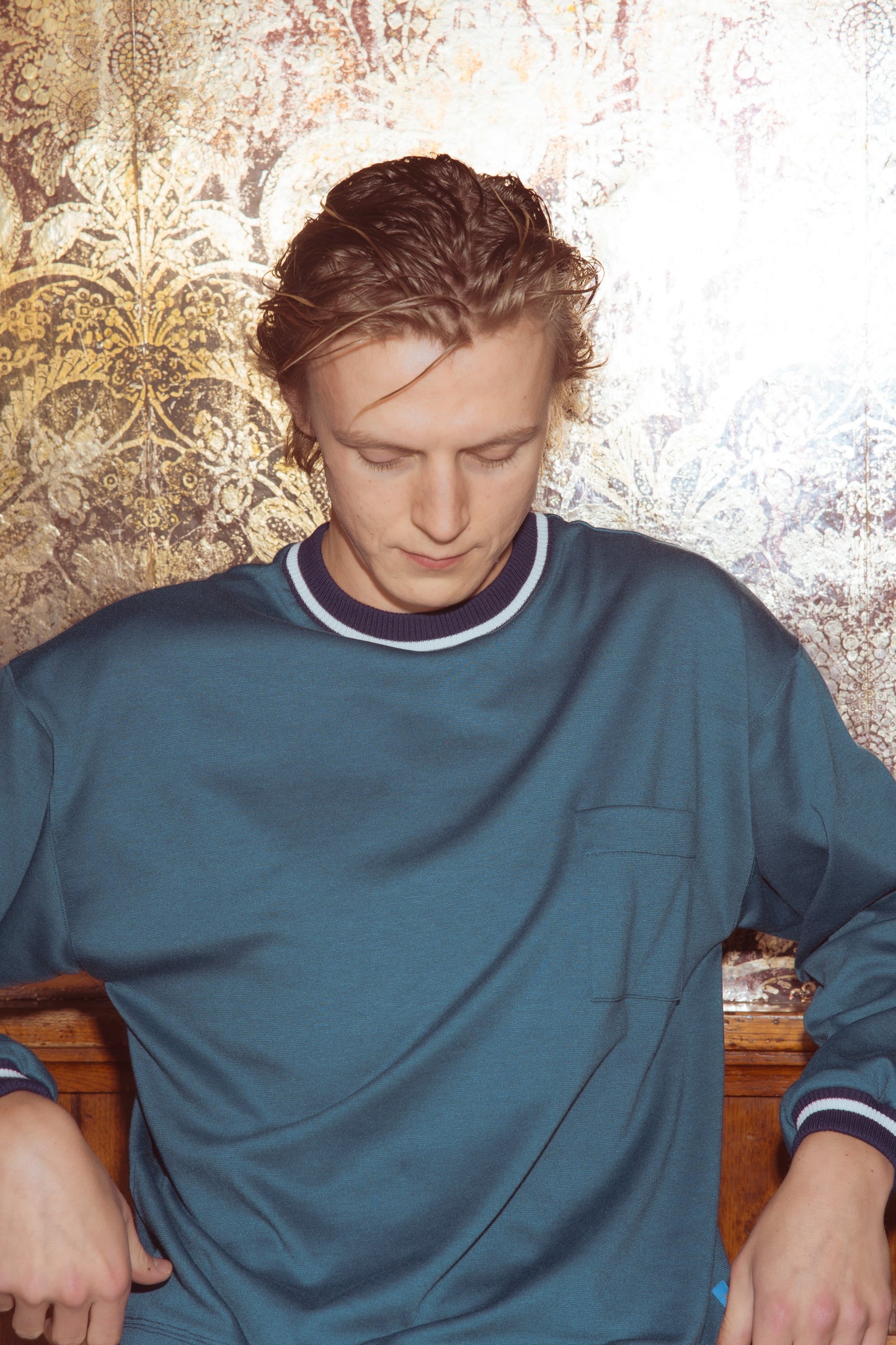 TIDE SWEATSHIRT - Kingfisher Blue