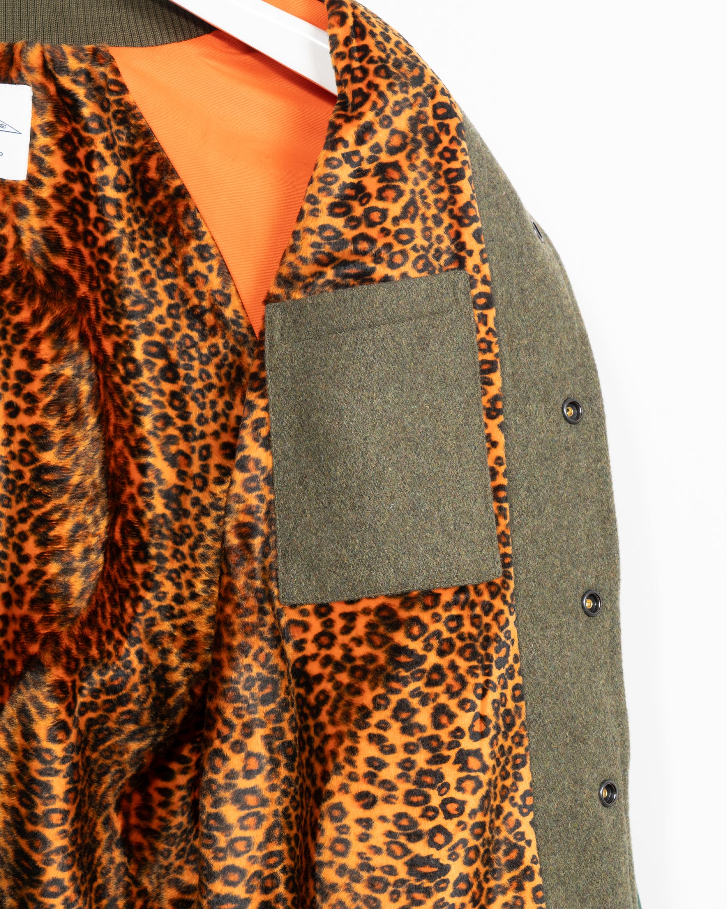 BLOC VARSITY JACKET - Ivy Green