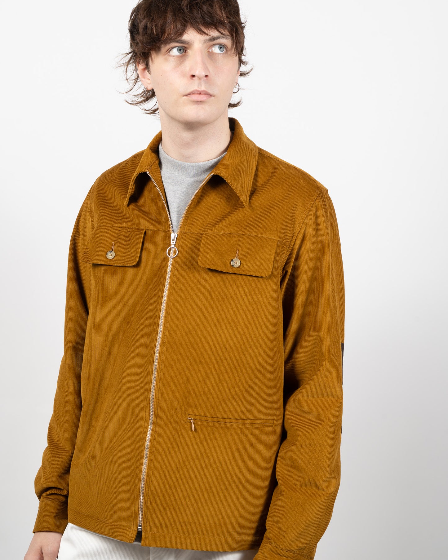 RELF OVER SHIRT - Toffee