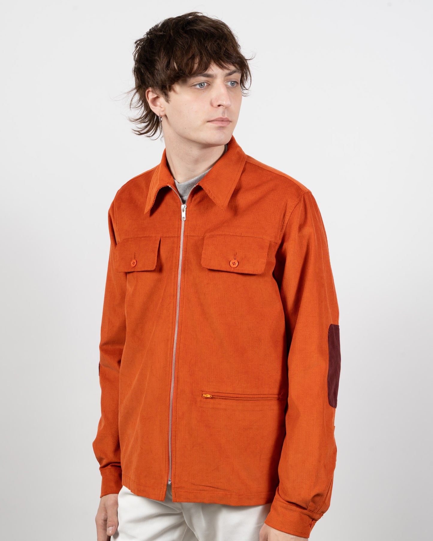 RELF OVER SHIRT - Orange