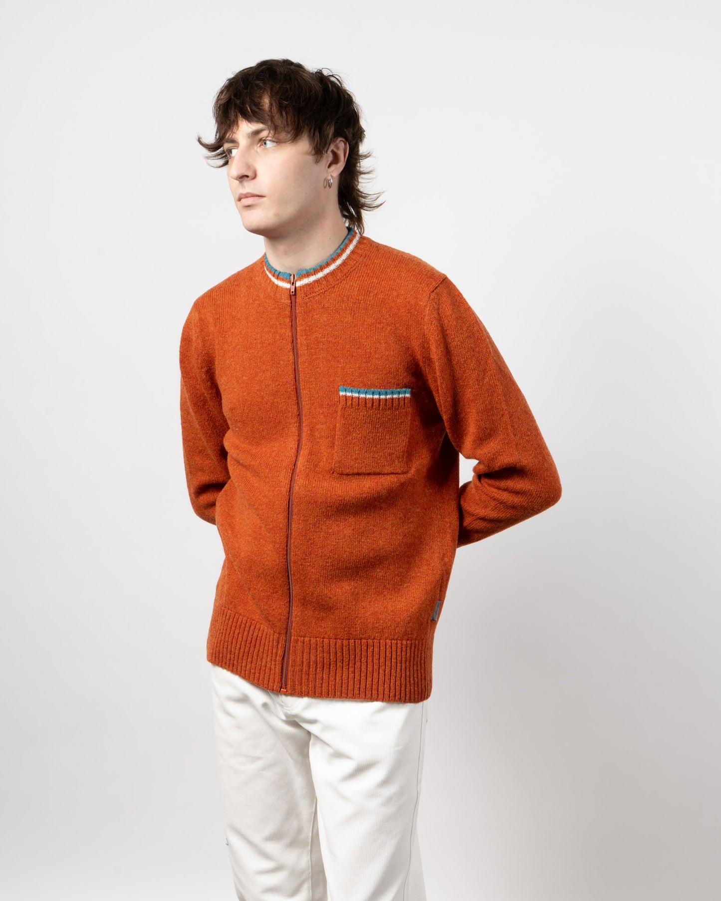 JOOK CARDIGAN - Orange