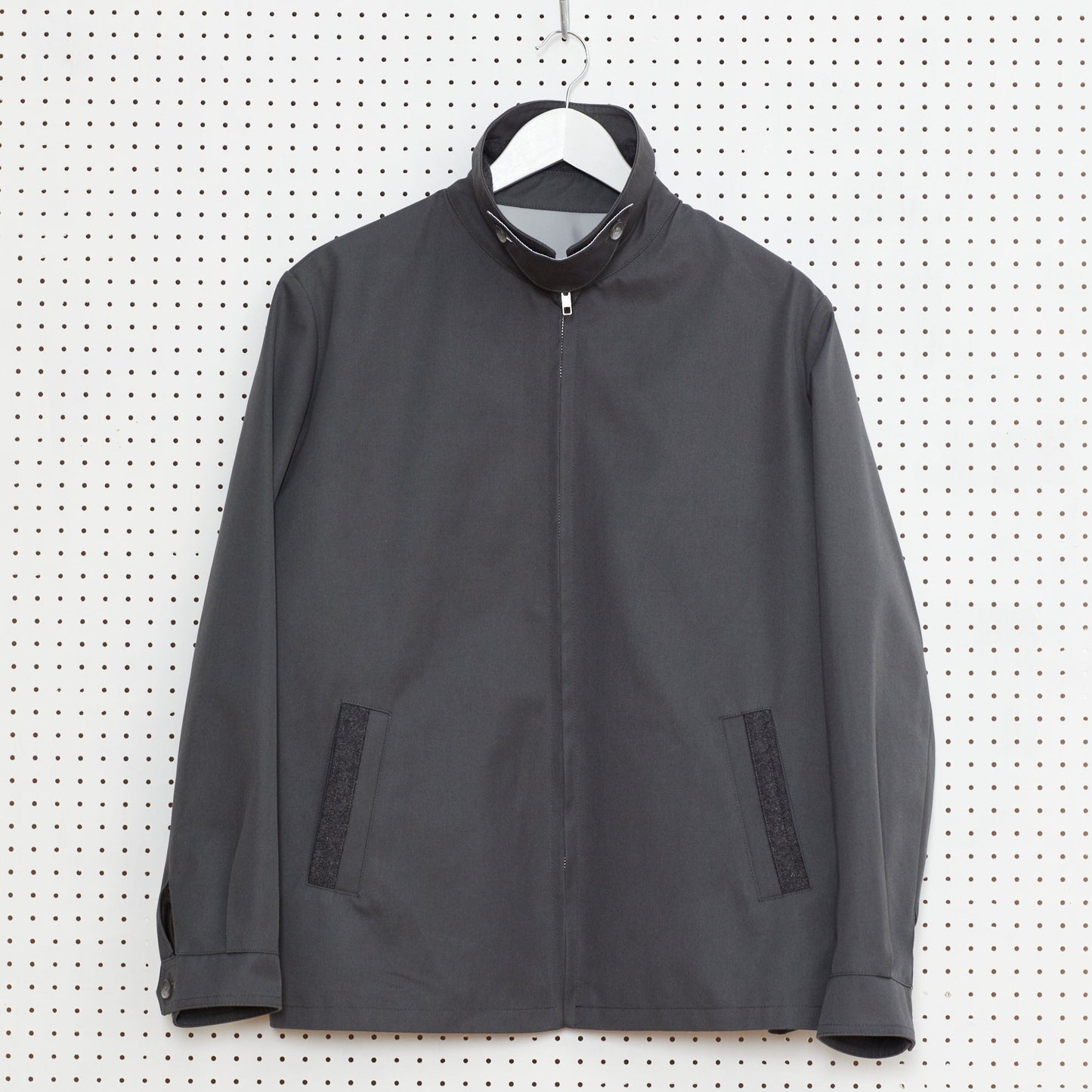 RICHMOND Wool trim jacket ( Double Grey)