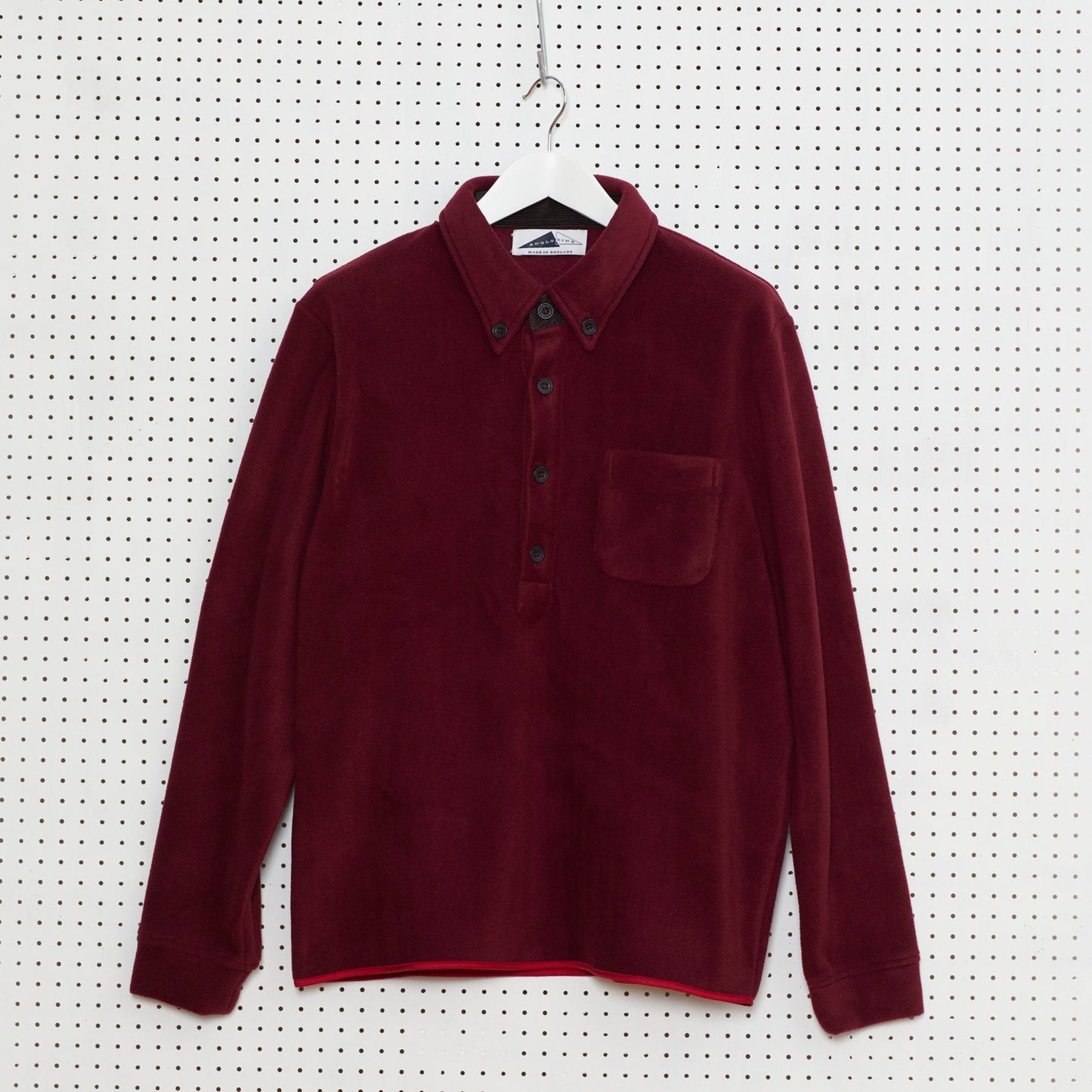 BROOK Fleece sweatshirt (Maroon)