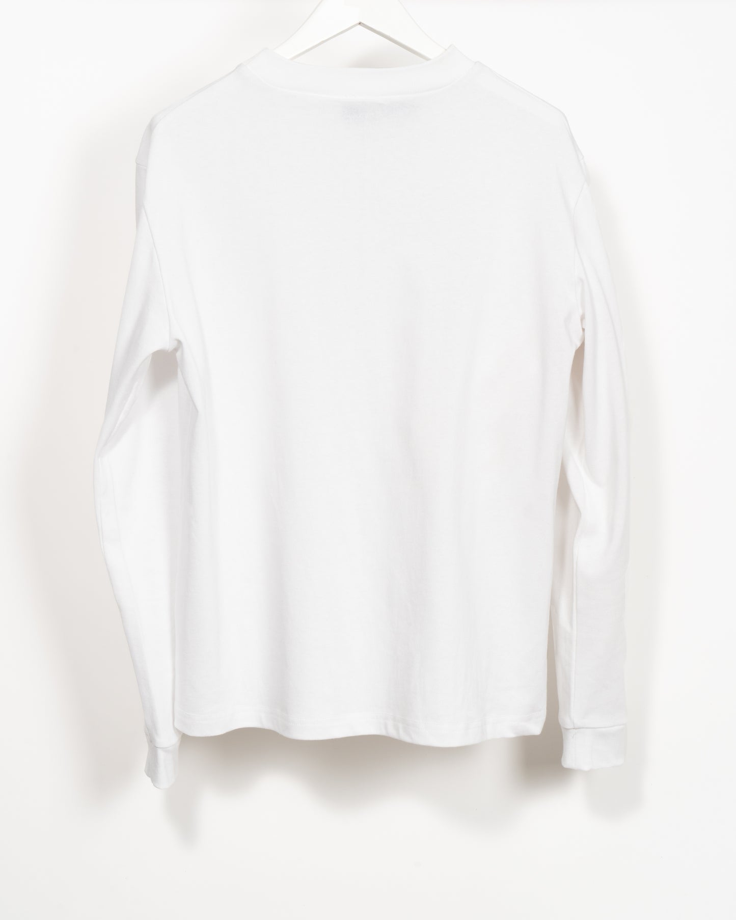 ZINE LONG SLEEVE TEE - Chalk