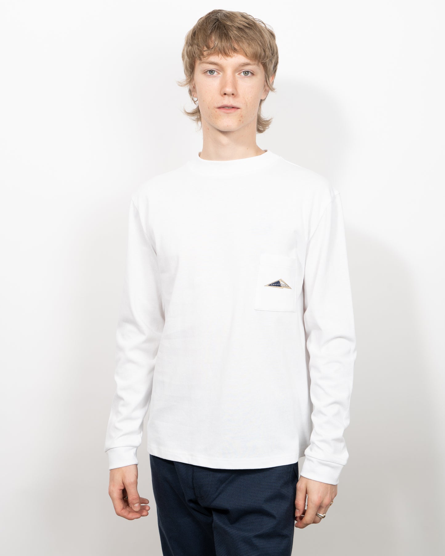 ZINE LONG SLEEVE TEE - Chalk