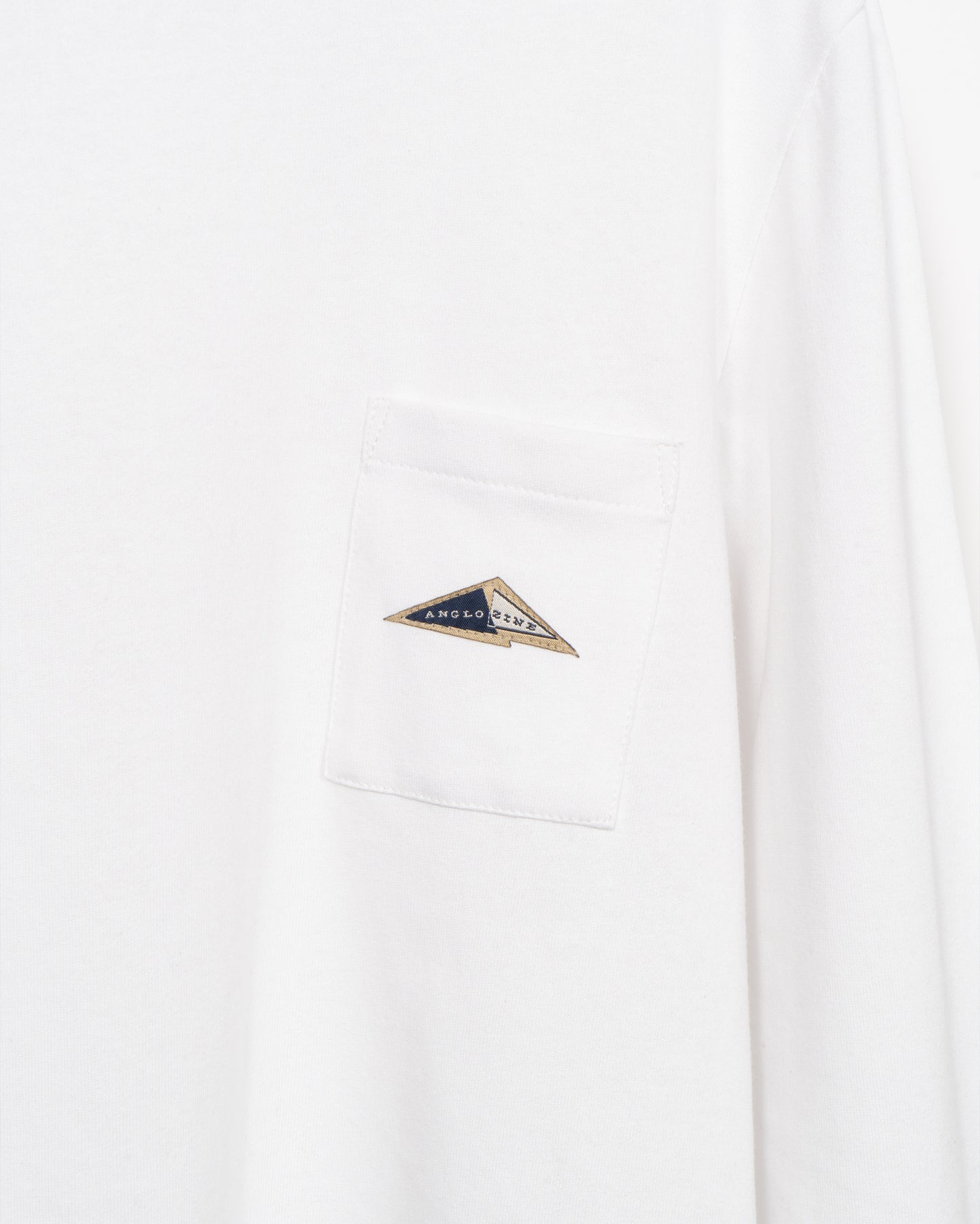 ZINE LONG SLEEVE TEE - Chalk
