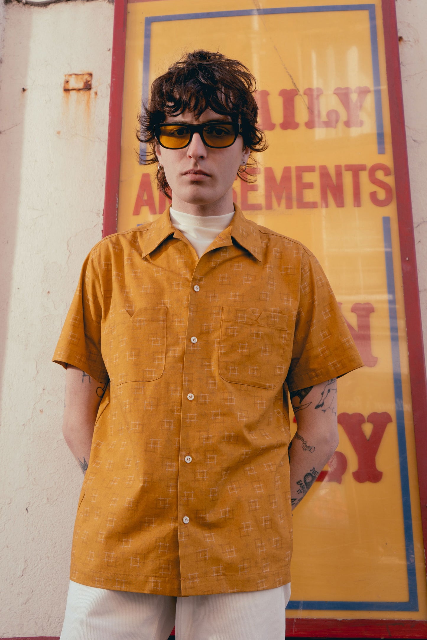 Curry & Paxton Yvan sunglasses - Yellow