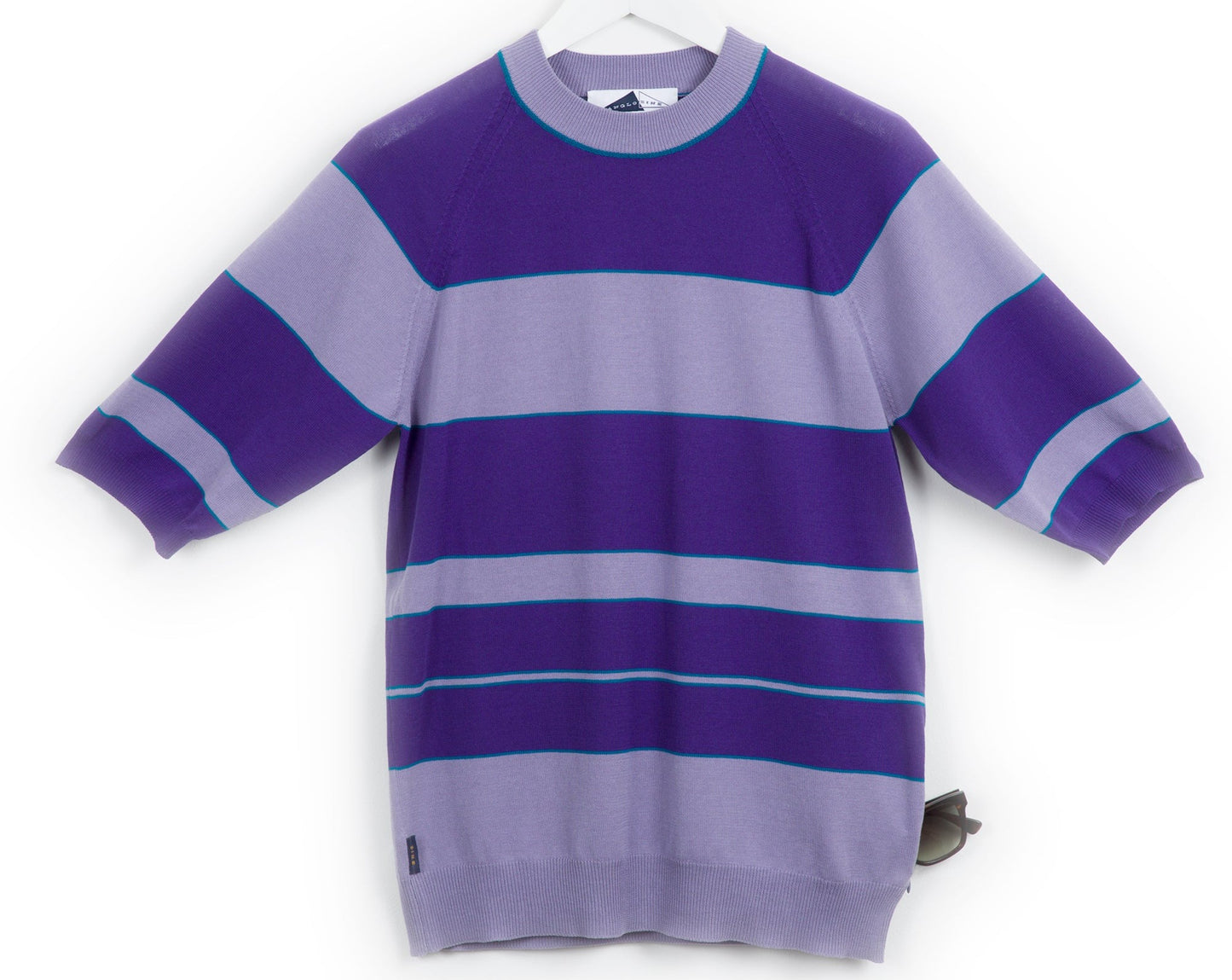 SS22 Soleri Knitted Tshirt - (Purple/Lilac)