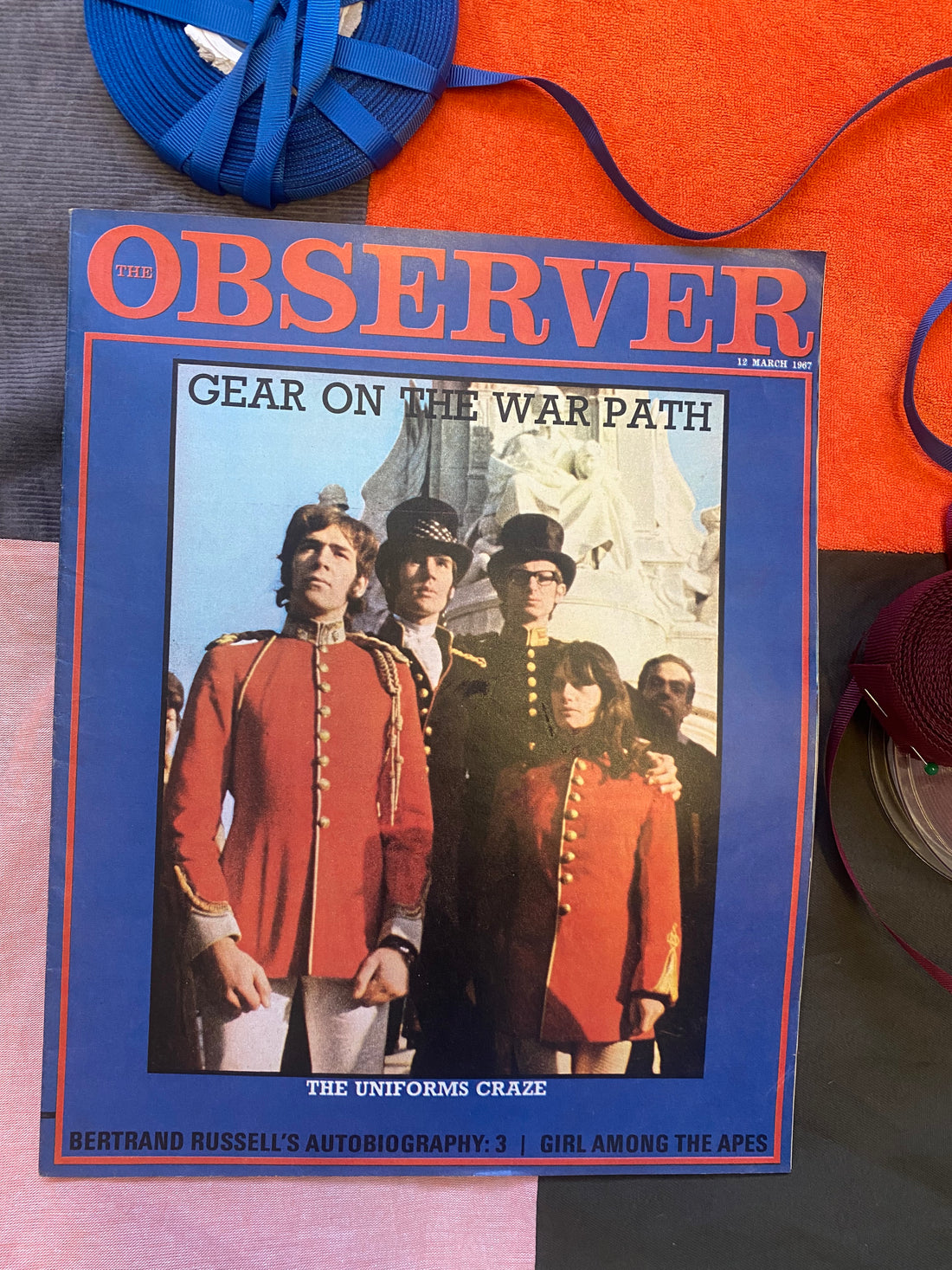 Gear on the war path - The Observer March 1967