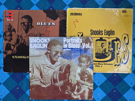 SNOOKS EAGLIN by Alexis Korner - Jazz monthly June 1961