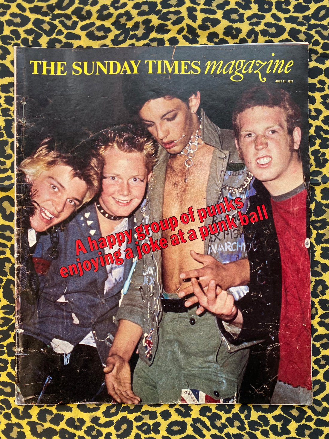 Punk Ball The Sunday Times July 1977