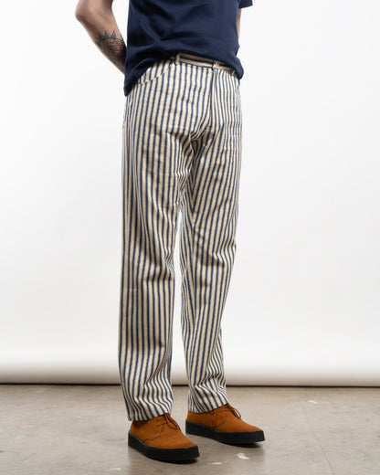 026 Stripe jean - Indigo