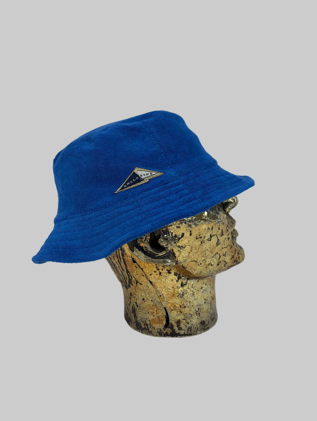 BOB Towelling bucket hat - Royal Blue & Light Blue