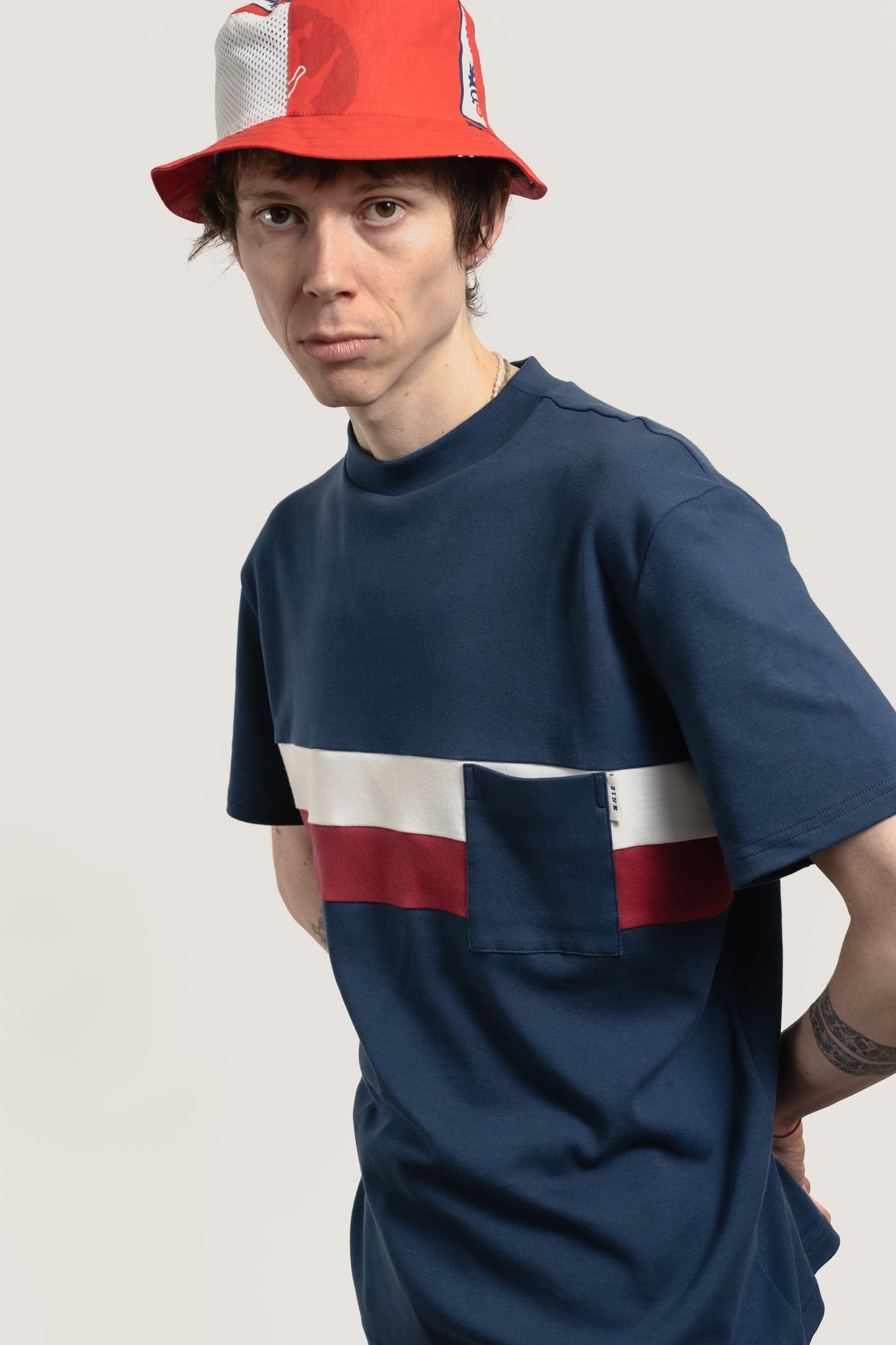 SUB Panel T-shirt - Navy