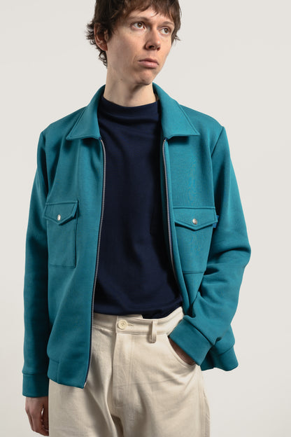 CODY Track jacket - Kingfisher Blue
