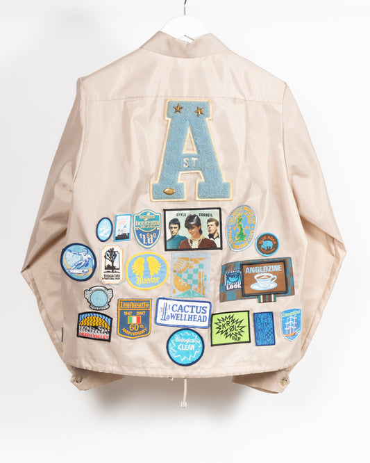 One Off Patch Jacket - Coffee M