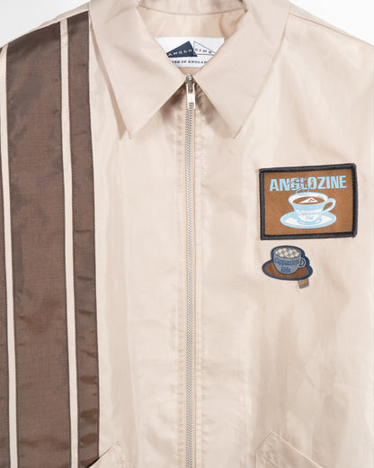 One Off Patch Jacket - Coffee M