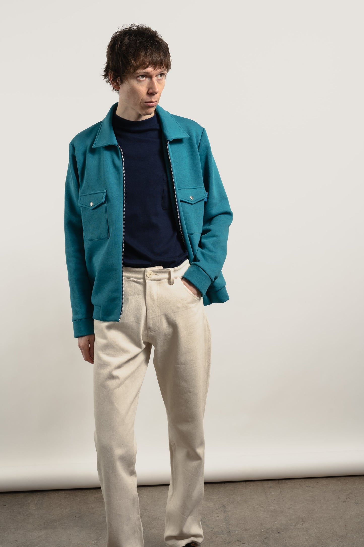 CODY Track jacket - Kingfisher Blue