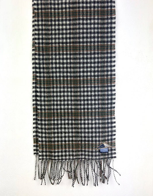 TARTAN SCARF - Toffee & Ivy Green