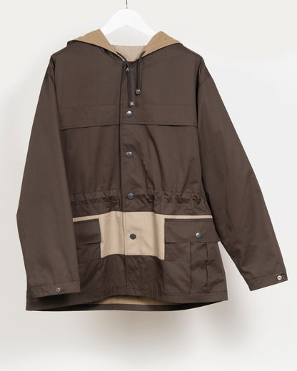 KNACK Panel anorak - Brown