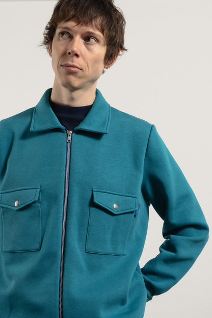 CODY Track jacket - Kingfisher Blue