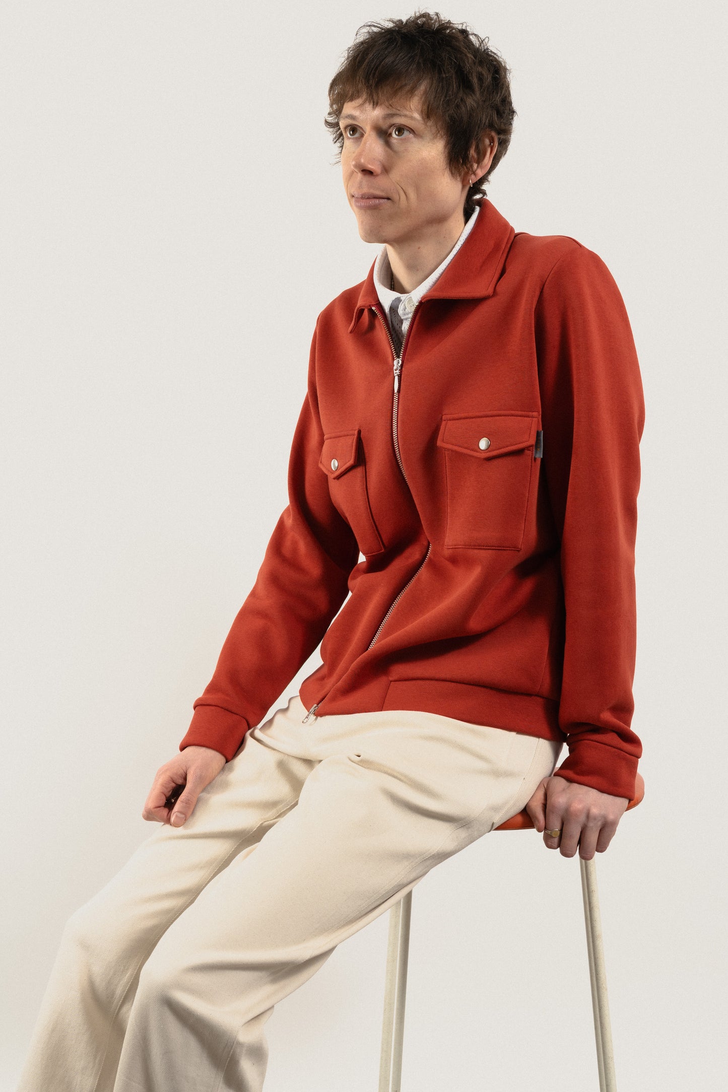CODY Track jacket - Hibiscus