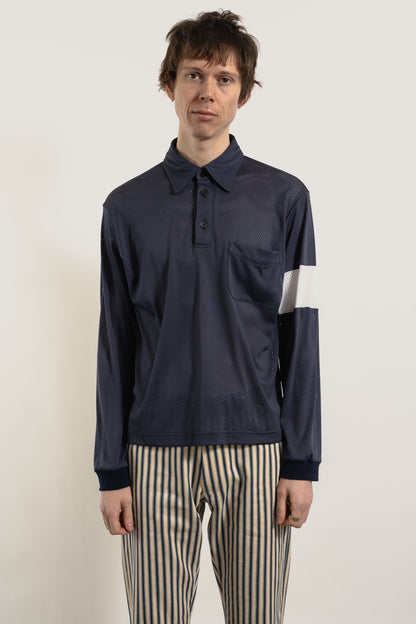 026 Stripe jean - Indigo