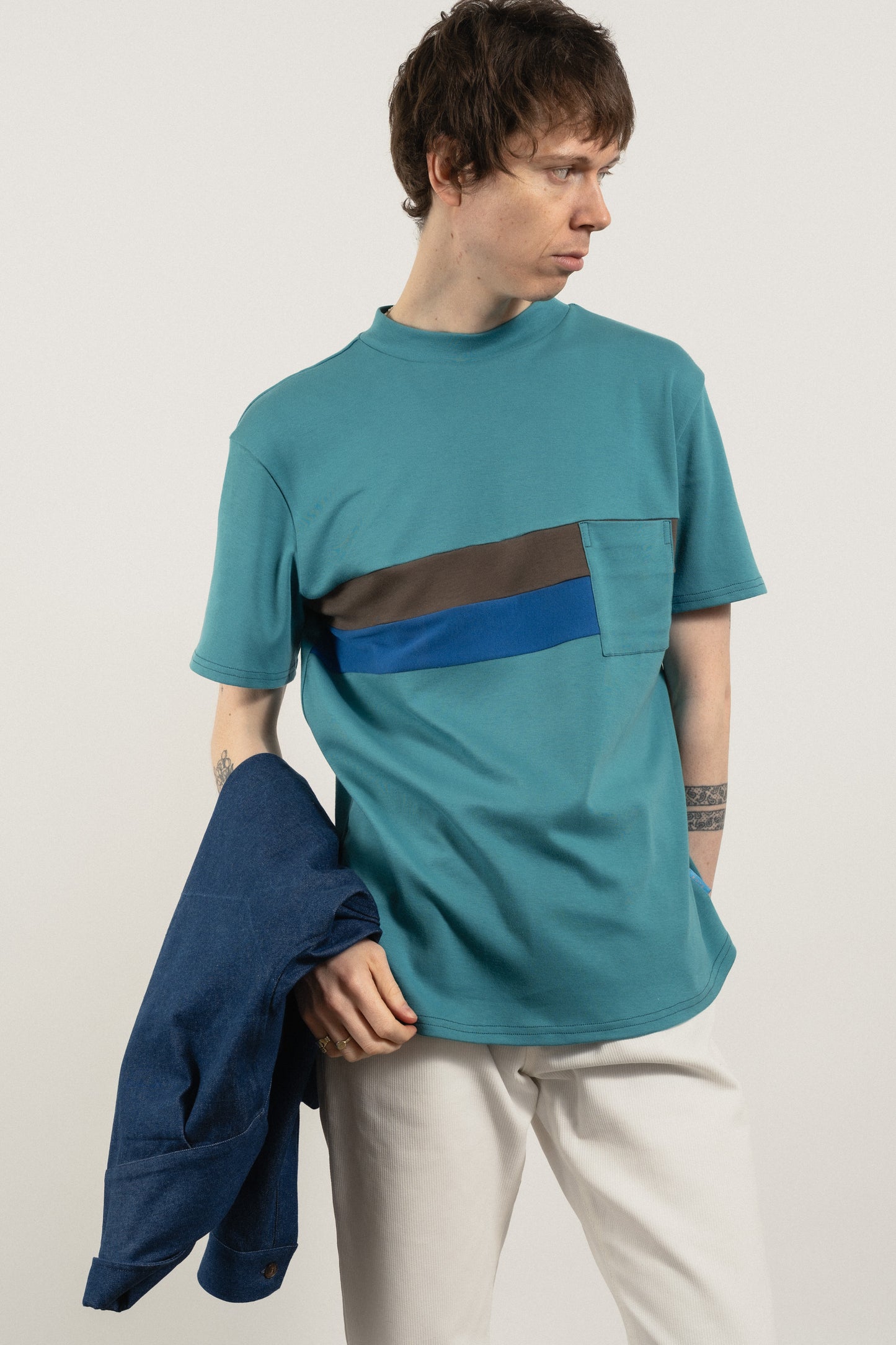 SUB Panel Tshirt - Teal