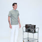 VOTE Raglan reflective panel T-shirt (Sage Green)