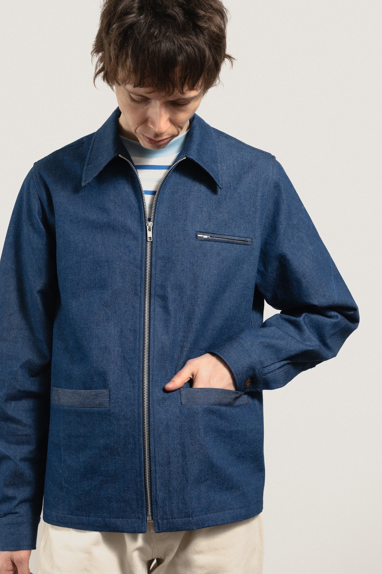 YARDS Denim over shirt - Indigo