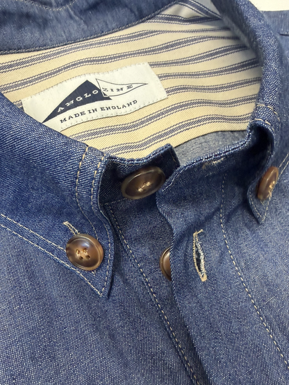 MAYNE Pop-Over Shirt - Indigo