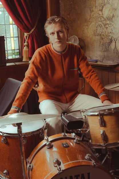 JOOK CARDIGAN - Orange