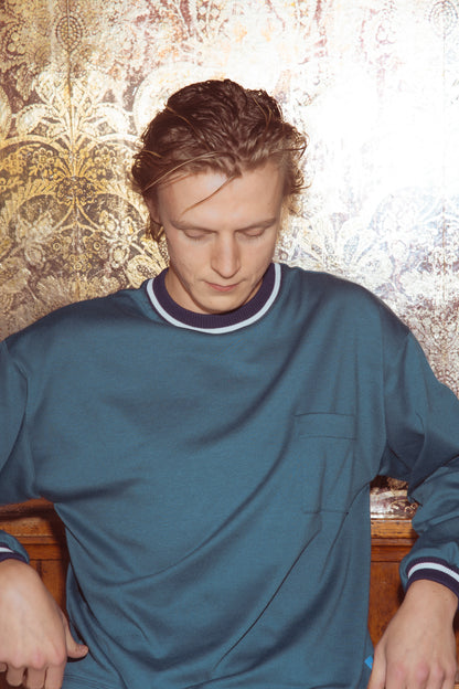 TIDE SWEATSHIRT - Kingfisher Blue