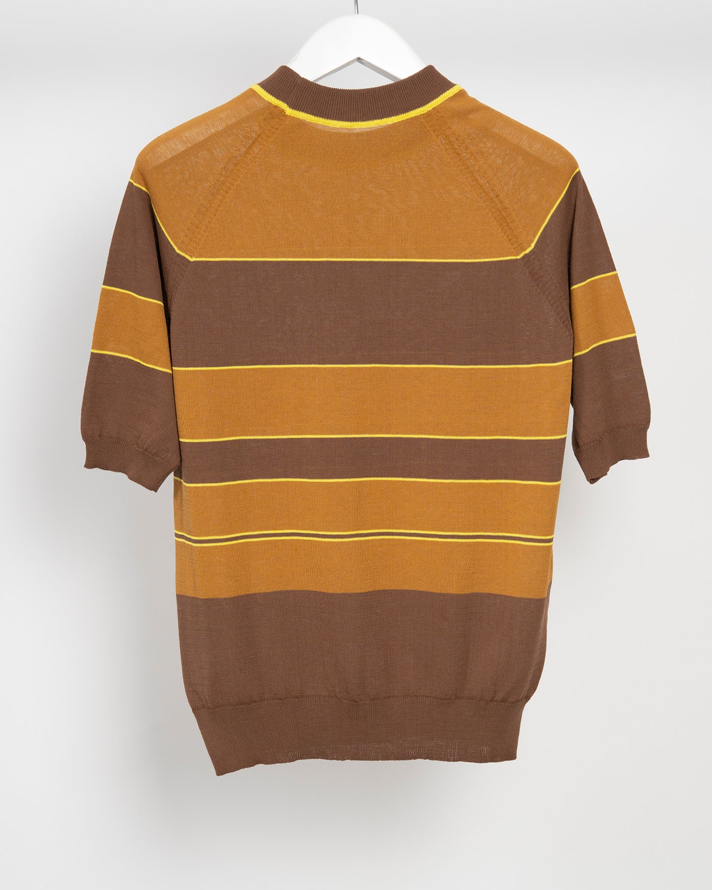 SOLERI Fine Gauge T-shirt - Coffee