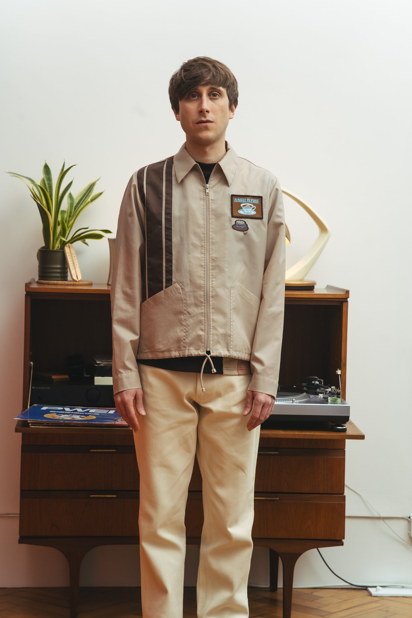 ONE OFF JACKET - Coffee M