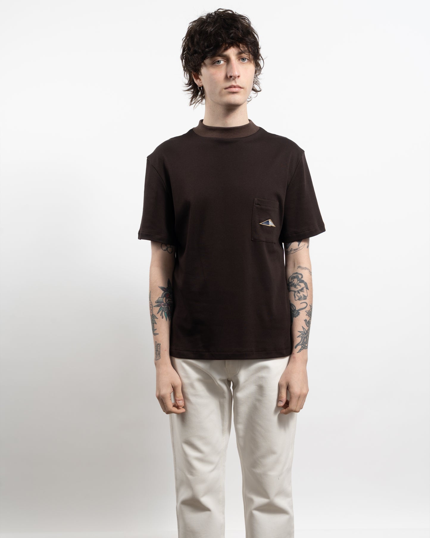 BEPPO Mock turtle T-shirt - Mocha