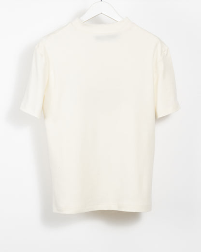 BEPPO Printed T-shirt - Chalk