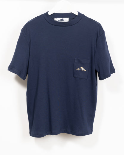 BEPPO Mock turtle T-shirt - Navy