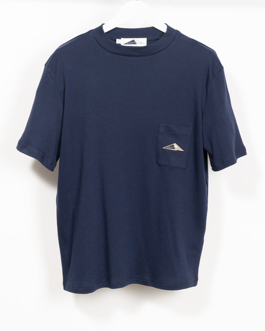 BEPPO Mock turtle T-shirt - Navy