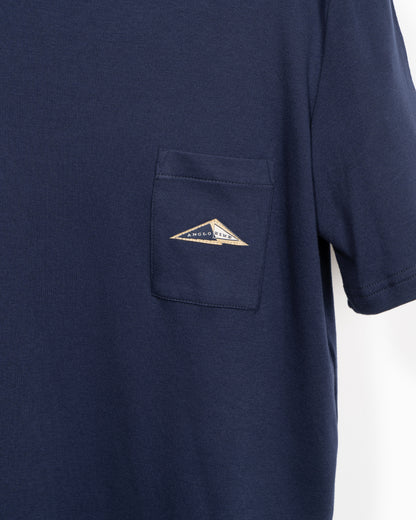 BEPPO Mock turtle T-shirt - Navy