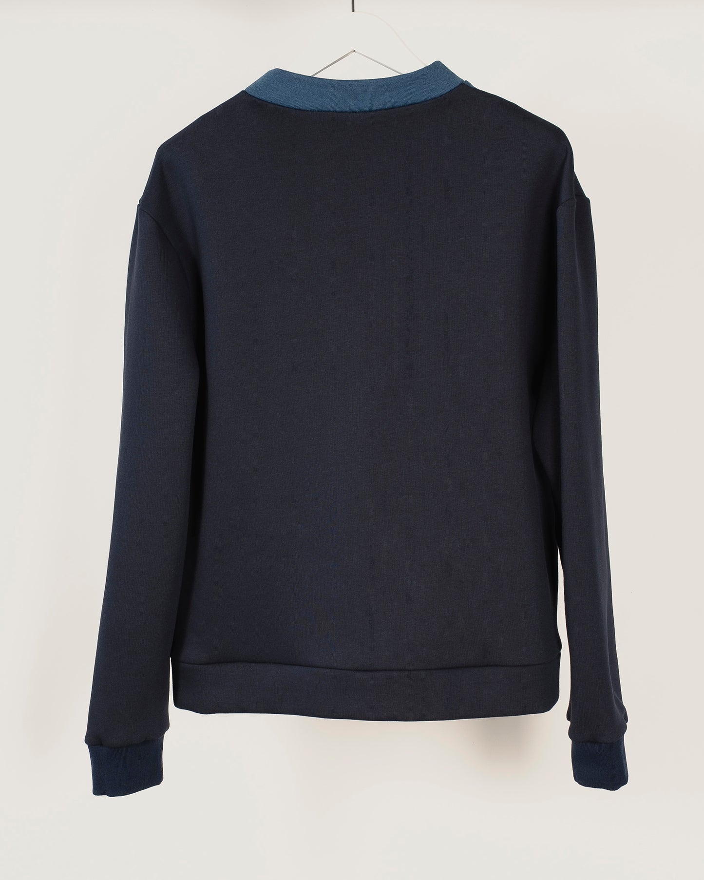 CASPER - Mock V Sweatshirt Blues