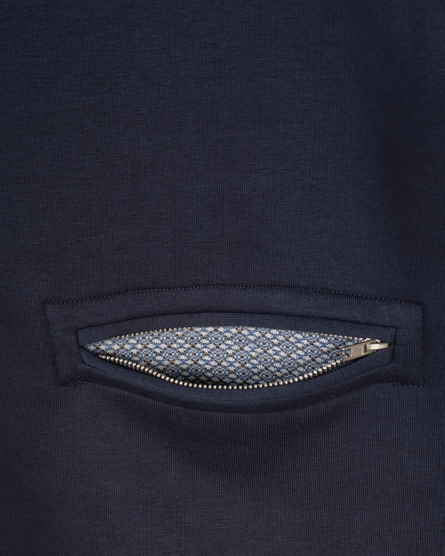 CASPER - Mock V Sweatshirt Blues