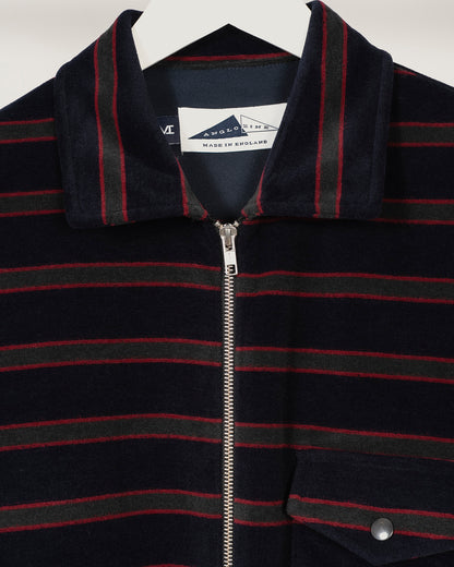 CODY Hoop zip sweatshirt - Navy