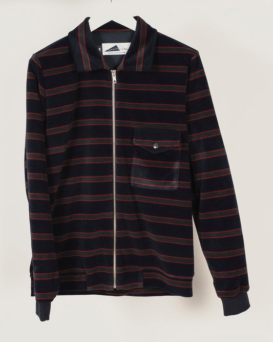 CODY Hoop zip sweatshirt - Navy