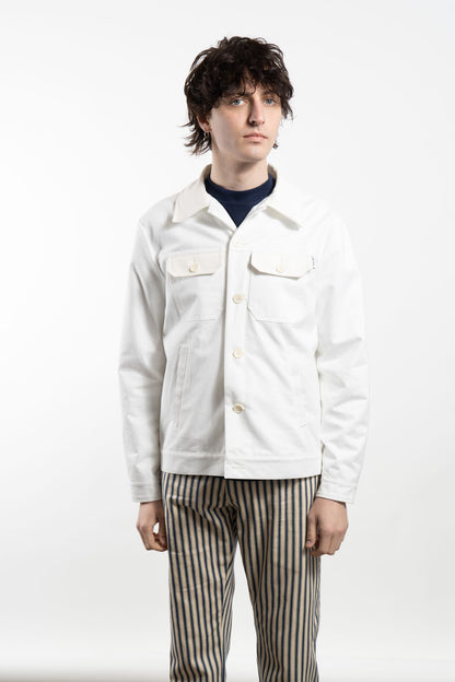 GENE Trucker jacket - Chalk white